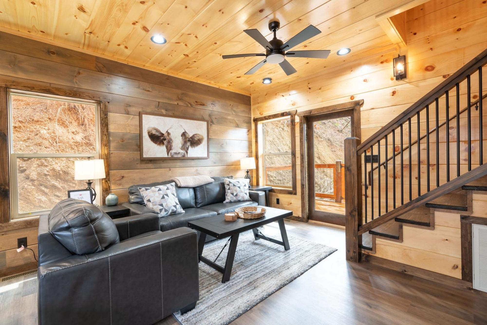 Hawks Nest Mountain Cabin เซอเวียร์วีล ภายนอก รูปภาพ