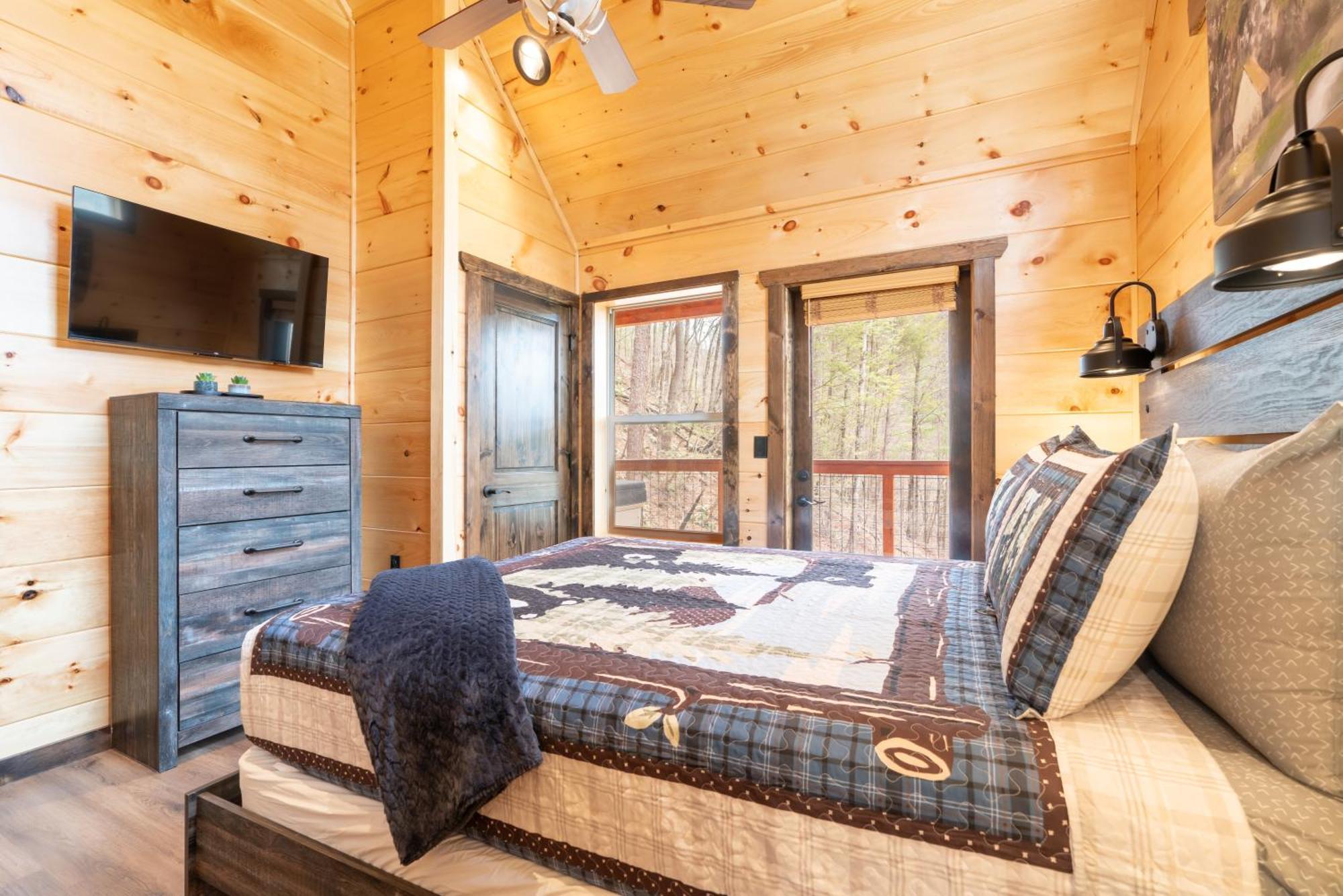 Hawks Nest Mountain Cabin เซอเวียร์วีล ภายนอก รูปภาพ