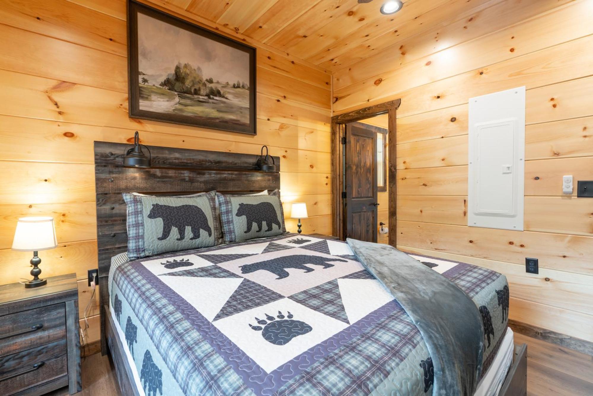 Hawks Nest Mountain Cabin เซอเวียร์วีล ภายนอก รูปภาพ