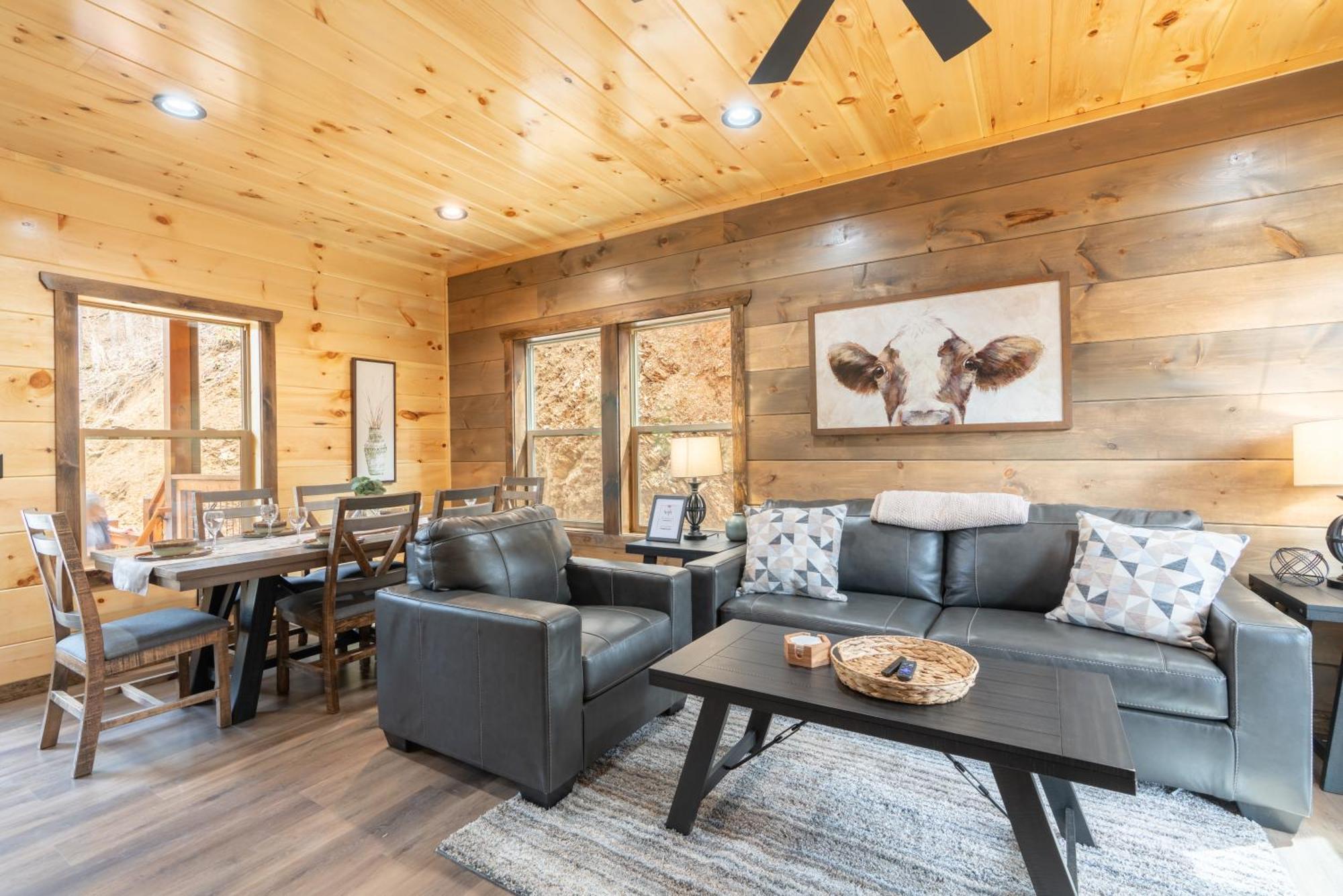 Hawks Nest Mountain Cabin เซอเวียร์วีล ภายนอก รูปภาพ