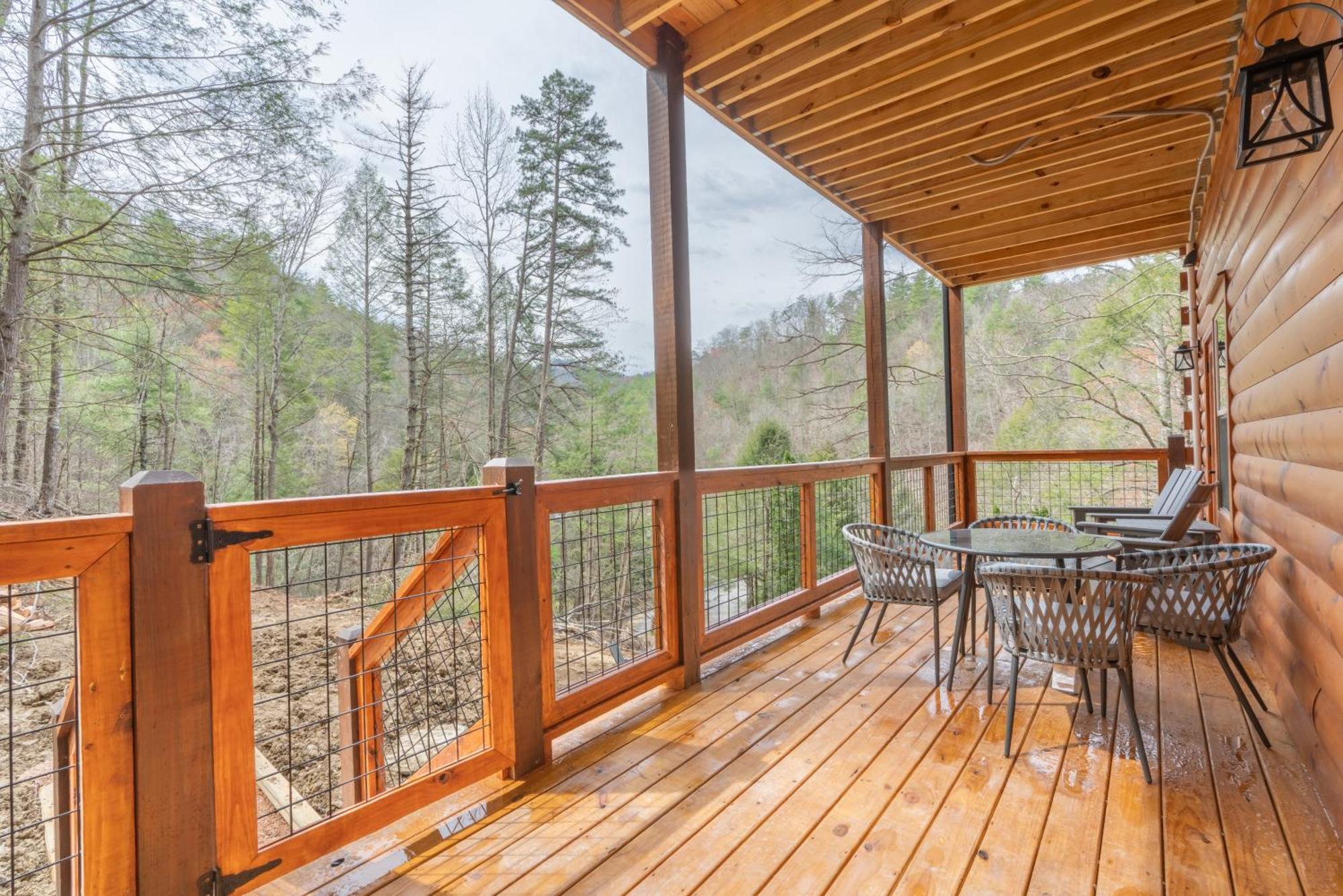 Hawks Nest Mountain Cabin เซอเวียร์วีล ภายนอก รูปภาพ
