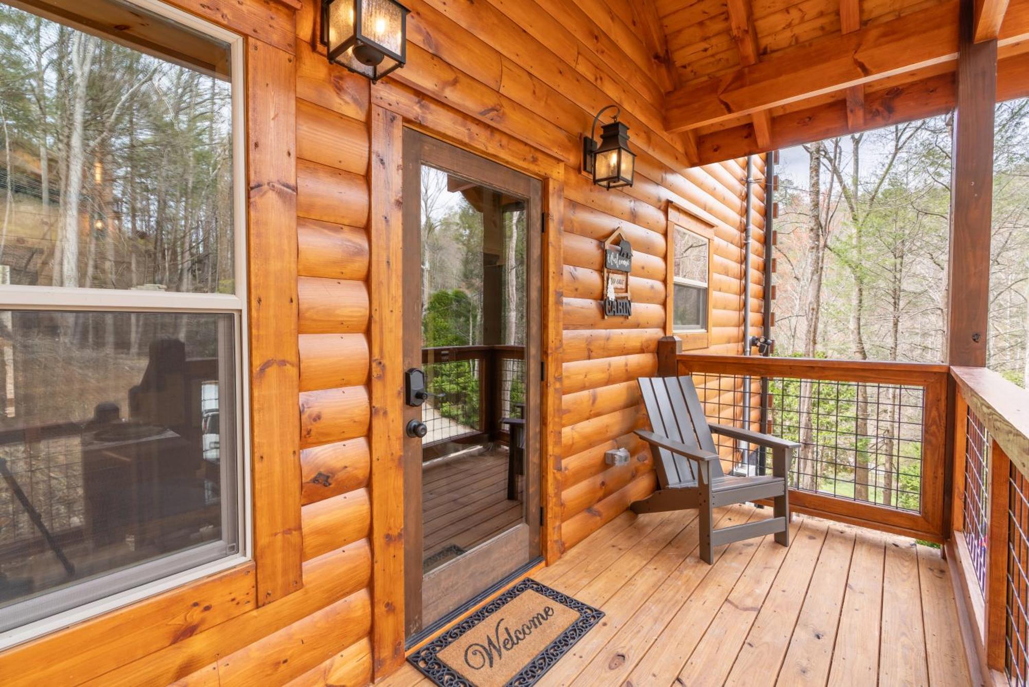 Hawks Nest Mountain Cabin เซอเวียร์วีล ภายนอก รูปภาพ